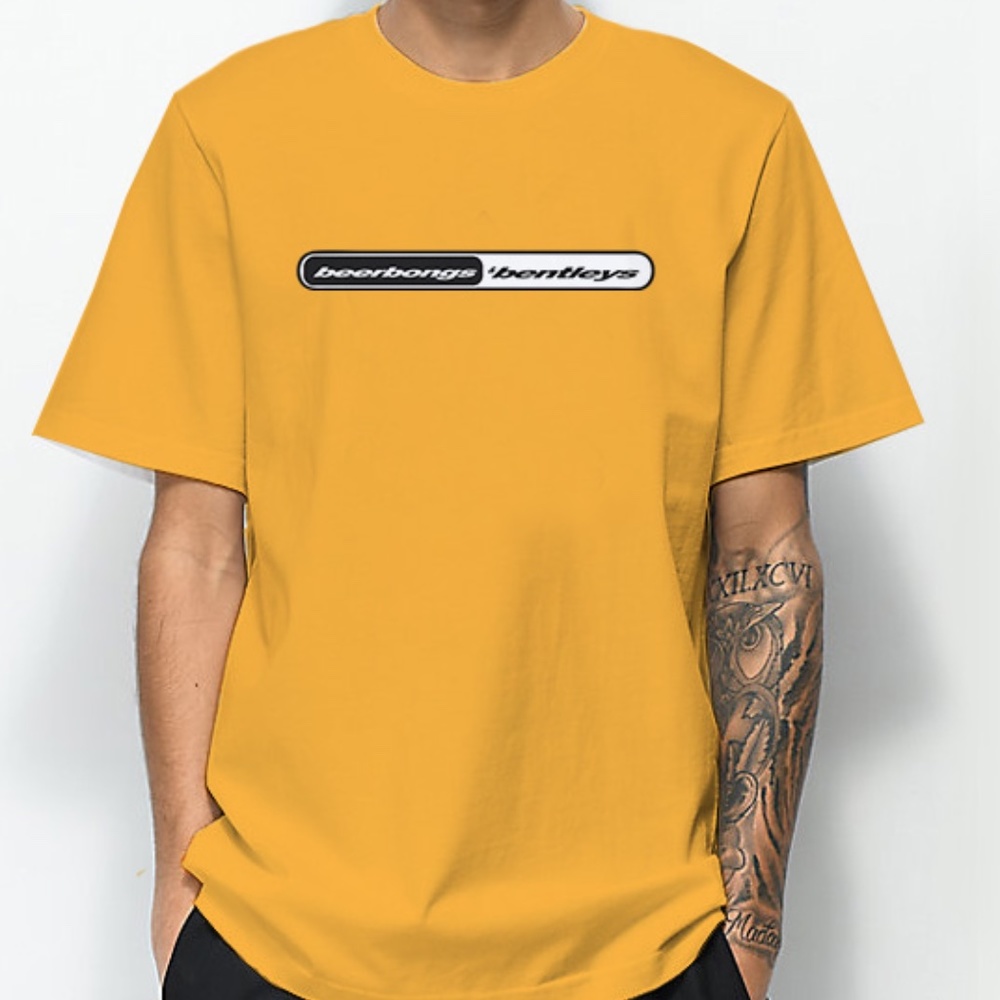 Post Malone merch shirt Beerbongs & Bentleys (rolling loud merch)
